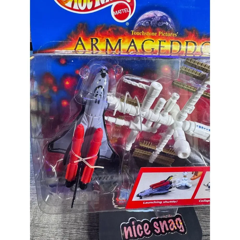 Hot wheels 1997 Armageddon action sites space station